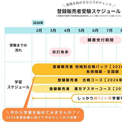 学習スケジュールの例