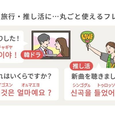 すぐに使えるフレーズも学習できる