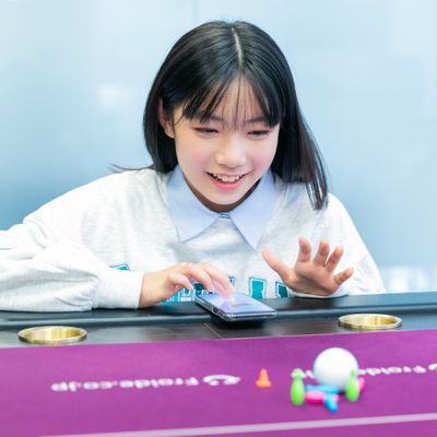ロボットプログラミングコースの様子