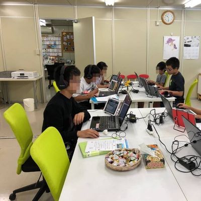 小学6年生のScratch授業風景