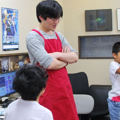 先生と話すのも楽しいよ。