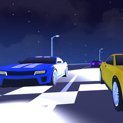 オンラインイベントの様子です。画面はUnityレーシングゲーム