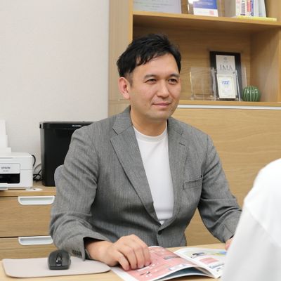 面談やカウンセリングの様子です。