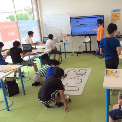 プログラミング中の様子