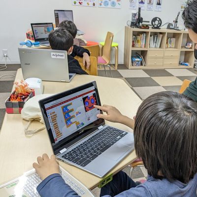 子どもたち主体のレッスンです