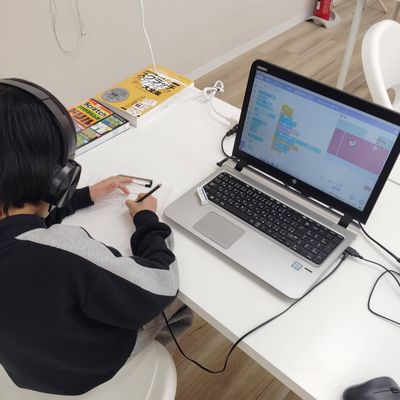 プログラミング検定練習を頑張ってます！