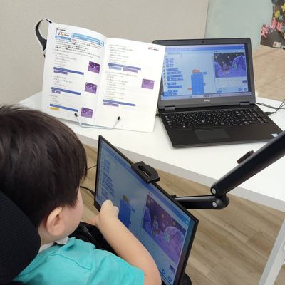 プログラミング検定練習に励んでいます！
