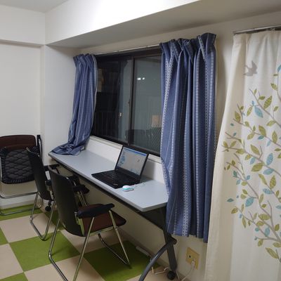 田無校の室内です。落ち着いた雰囲気で授業に取り組めます。