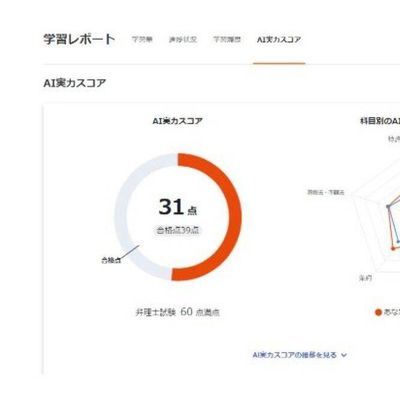 AI実力スコア機能