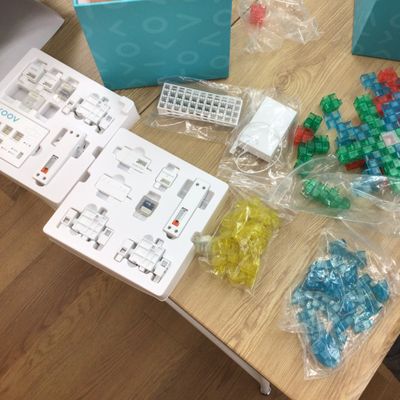 ブロックの組み立て