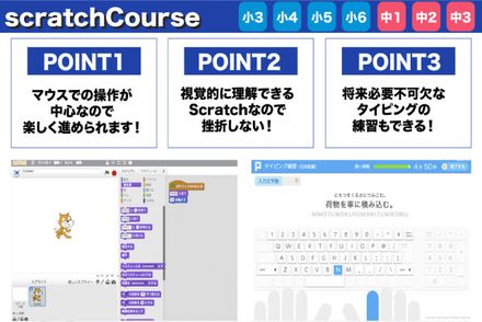 ☆Scratch プログラミングコース☆
