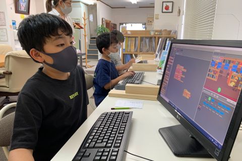プログラミング授業の様子