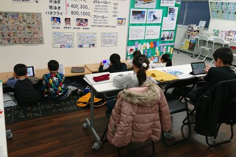 月曜クラスのメンバー。女の子も増えています！