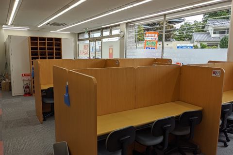 全13ブース。広々とお使いいただけます。