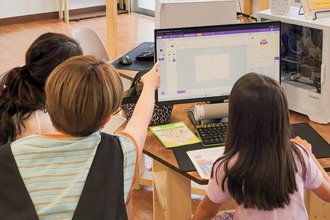 無料ワークショップの様子です☺︎
