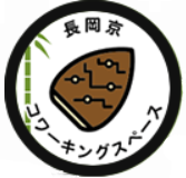 長岡京コワーキングスペースのロゴ
