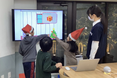クリスマスイベントの様子です