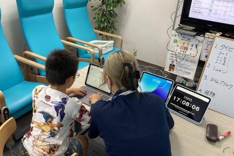 レッスンを受けているお子様たちからは「楽しい♪」と好評です！