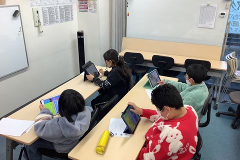少人数制なので、気軽に質問できます！