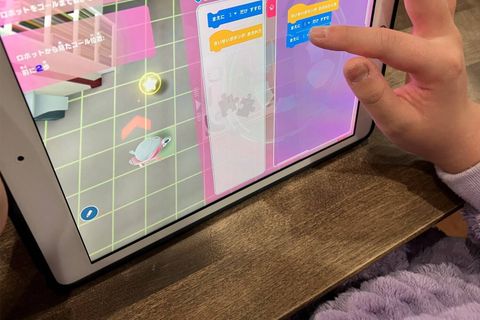 プログラミング教育のガイドラインに沿ったカリキュラムで学習を進めることが出来ます