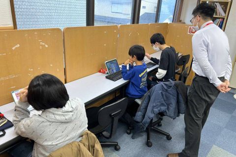HALLOの授業の様子です！楽しく頑張っています☆