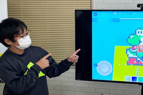 毎月の発表会では個性的なクリエイト作品が紹介されます。※保護者様の許可を得て掲載しております