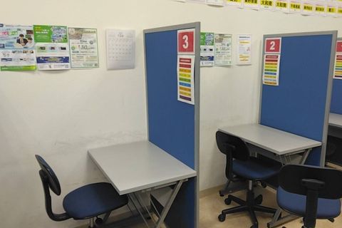 生徒・講師が接しやすい空間になっています。