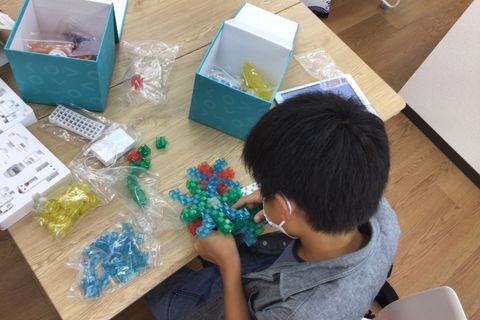ブロックの組み立て