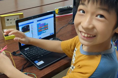 マイクロビットで貯金箱