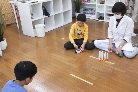 ベーシッククラス　ロボット走行試験