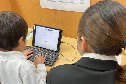プログラミングのほかタイピング練習も実施します！