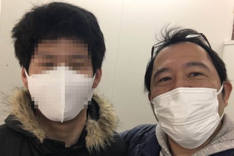 卒業したN君、高専へ！！がんばれ！