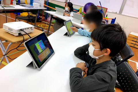 年長さん～中学生まで幅広く通う。毎週タイピング練習も