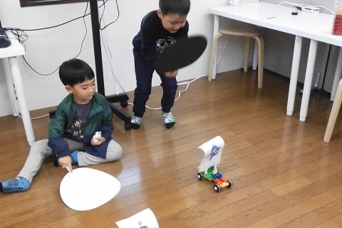 キンダリークラス　風力って！