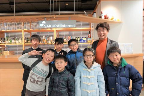 さくらインターネット本社での１枚