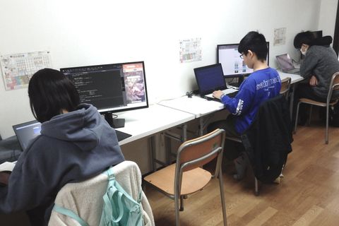授業中