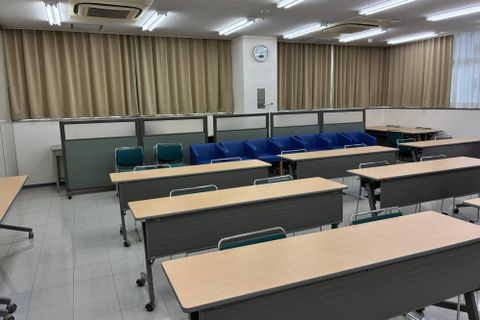 教室の内観