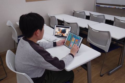 プログラミング専用ブースをご用意しています！