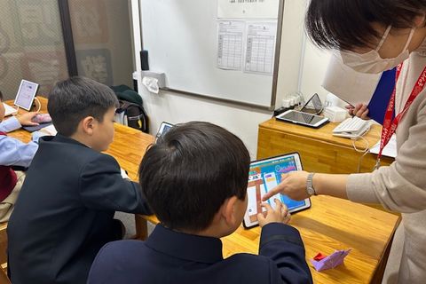 わからないことも、気軽に質問できます。
