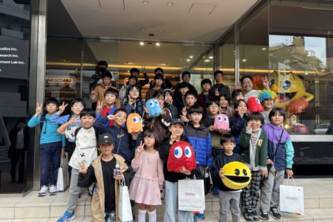 バンダイナムコさん見学会！大変な盛り上がり。全国から参加者多数！