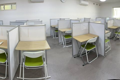 2階もあり、自習にも利用しやすい！