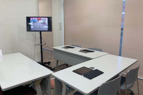 専用スペースで集中してプログラミングが学べる！