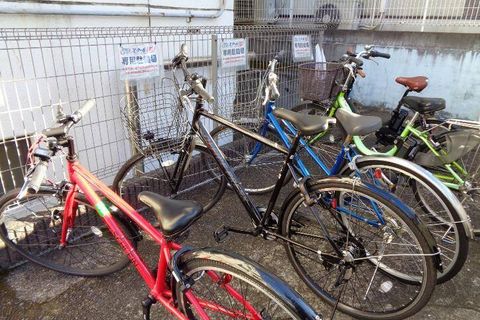 専用の駐輪場があります！ビルの裏手にございますので詳細はお問い合わせください！