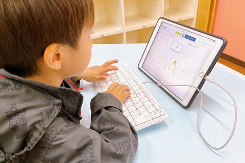 タイピング練習もしっかりおこないます。