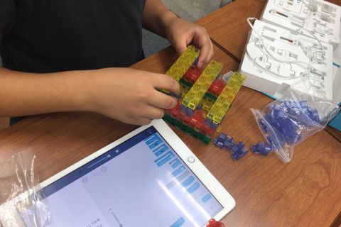 ブロックの組み立て