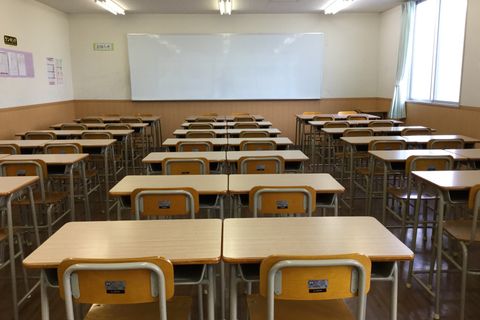 松永校の教室内です！