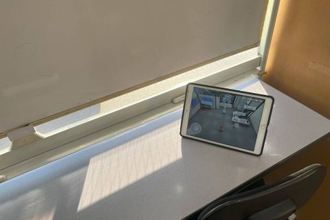 専用のアプリで授業を行います！一緒に頑張りましょう！