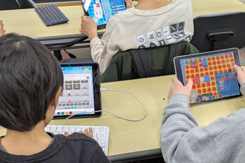 楽しくプログラミングを学べます！