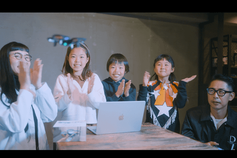 ドローンはその場にいる全員がワクワクします♪