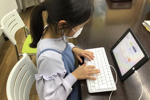タイピングも毎回のレッスンで行います！